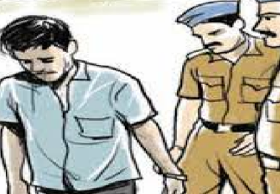सरिया चोरी कर ले जा रहे आरोपी को पकड़ा